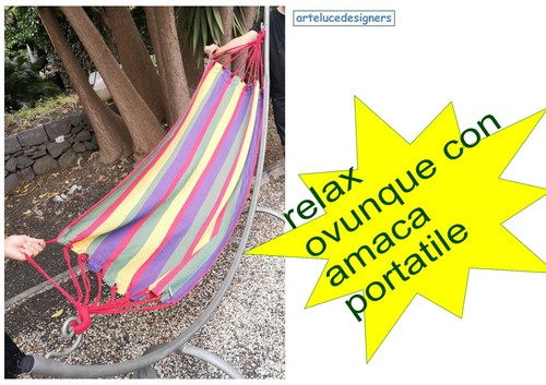 Amaca colorata viaggio - colorata, da
