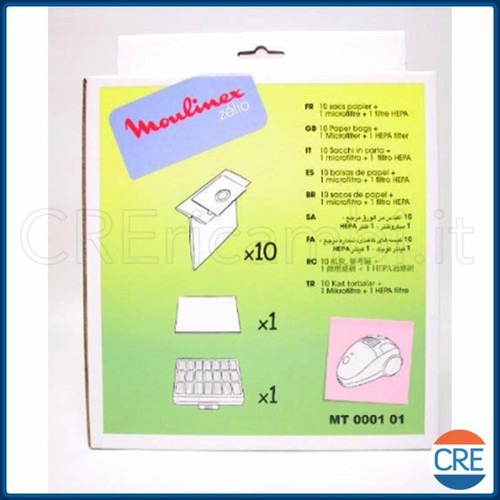 Moulinex sacchetti carta - moulinex, 10