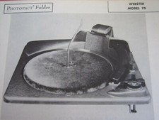 WEBSTER-CHICAGO 70 RECORD