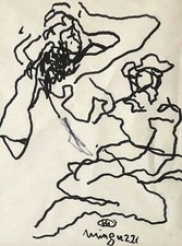 MINGUZZI LUCIANO pennarello su