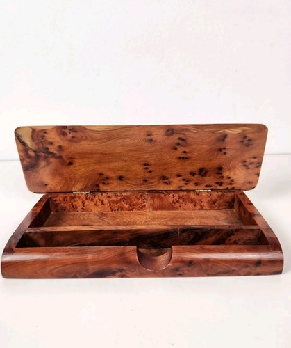 Set scrivania legno burl