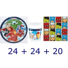 KIT PARTY TAVOLA 68pz AVENGERS