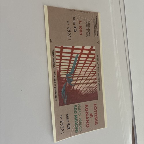 Biglietto lotteria nazionale - lotteria,