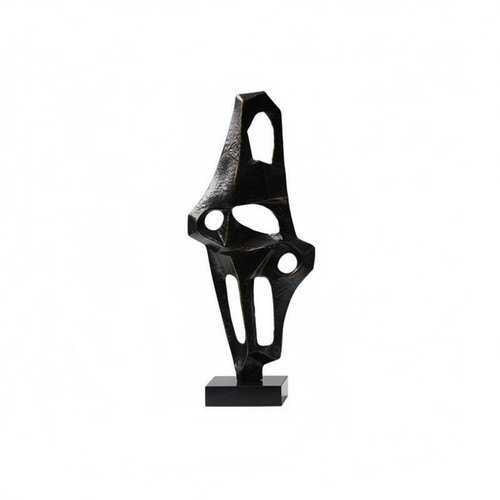 Scultura astratta metallo - scultura, in