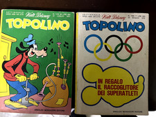 Topolino fumetti anni 70 - numeri 1069 e 1131.