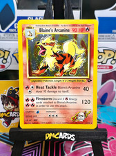 Pokemon Blaine's Arcanine 1/132 Holo Rara | Gym Challenge Vintage | Near Mint