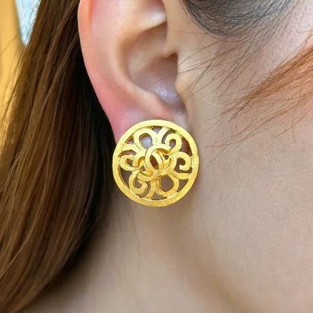 Orecchini clip chanel - orecchini, a