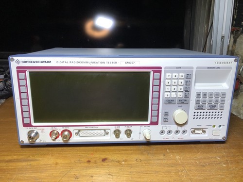 Rohde schwarz cmd57 - rohde, &