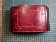 PORTASIGARETTE IN LEGNO DECORATO - VINTAGE - (VAR_073)