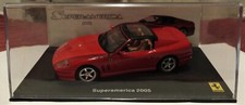 FERRARI GT COLL. IXO/CENTAURIA 1:43 FERRARI SUPERAMERICA 2005 CON TECA FASCICOLO