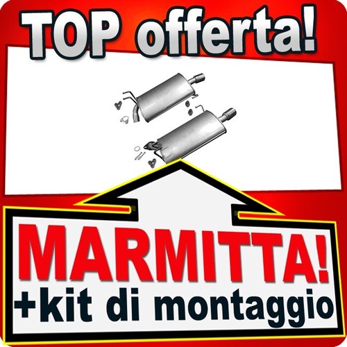 Silenziatore posteriore per - posteriore,