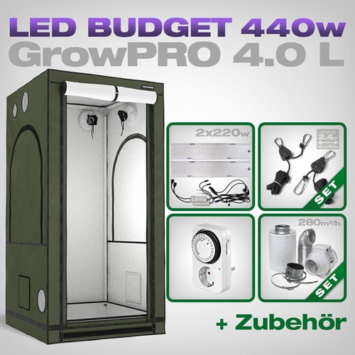Growpro growbox set completo - growbox,