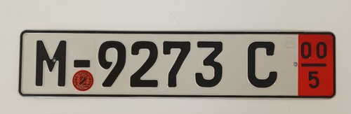 Targa automobilistica germania - targa,