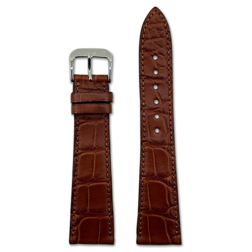Genuine alligator watch band - alligator,