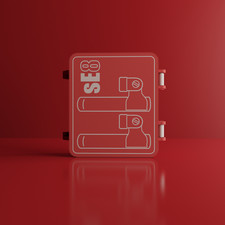 Homemade case for SE