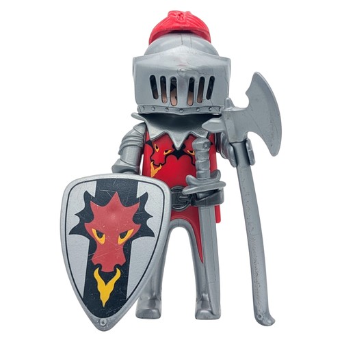 Playmobil cavaliere argento