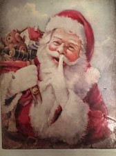 Sid Dickens Jolly T-544 Blocco Memoria Piastrella Pensionato Vacanze Babbo Natale Raro