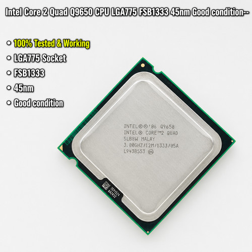 Cpu intel core quad - intel,