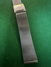 Vintage Watch Seiko Bracelet  ansa 18mm Maglia Milanese