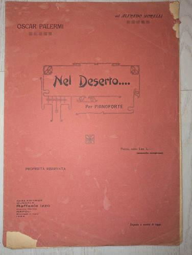 Oscar palermi nel deserto - -,
