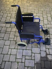 Sedia a rotelle pieghevole - Carrozzina disabili da transito 45 cm