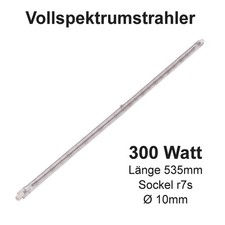 Faretto infrarossi R7s 535 mm