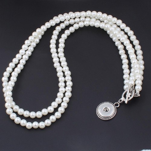Collana scatto doppio filo - a,