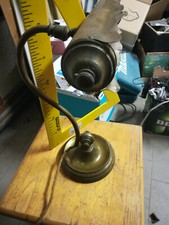 ANTICA PREGIATA LAMPADA DA TAVOLO EPOCA 1920 TABLE LAMP VINTAGE REGOLABILE FUNZI