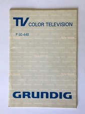 GRUNDIG TV Color P 50-440 Manuale d'Uso