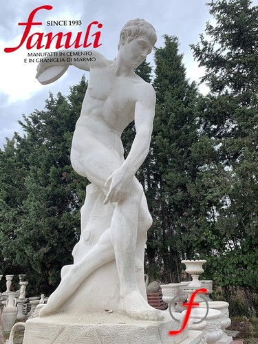 Statua del discobolo - discobolo, in