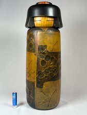 Bambola Kokeshi creativa giapponese 1986 vintage bambina di Toa Sekiguchi Japan k112