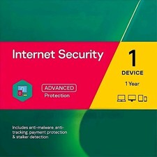 PLUS Internet Security 2026 1 PC / dispositivo 1 ANNO | Total Security VPN 2025
