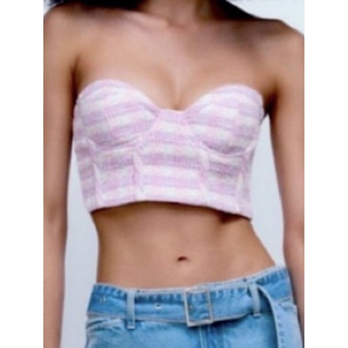 Crop top zara taglia - crop,