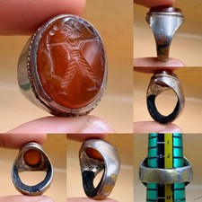 Anello pietra con sigillo - in,