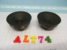 ALTOPARLANTE ALT74, COPPIA TWEETER PHILIPS US  8 OHM  (AD2071TB). VEDI FOTO 