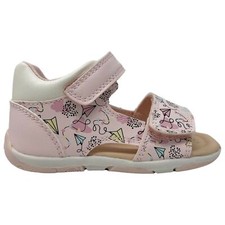 GEOX B450YA 000BC SANDALO PRIMI PASSI CON MOTIVI COLORATI (AQUILONI)