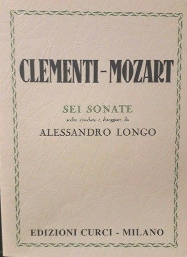 Clementi mozart sonate per - -,