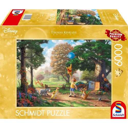 Puzzle thomas kinkade winnie - thomas,