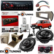 Autoradio Casse Pioneer con Kit installazione completo per Fiat Panda 141