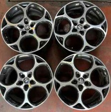 4 CERCHI ALFA ROMEO TONALE 8X19 ET37 5X110 CENTRAGGIO 65.1MM PERFETTI SENZA GRA