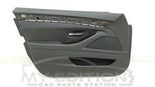 BMW F10 F11 Pannello Portiera Pacchetto-Luce pelle Nera Anteriore Sinistra Vl