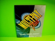 Multi-Pay Plus Video Poker