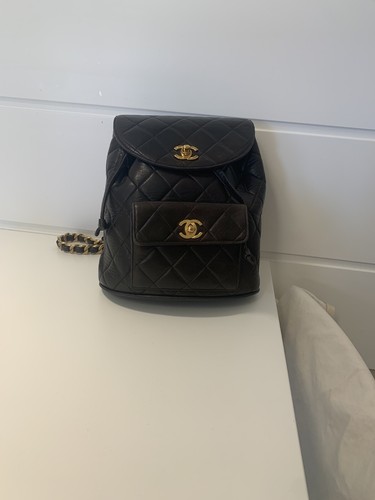 Chanel duma zaino trapuntato - duma,