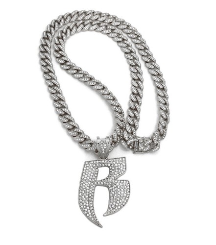 Ruff ryders pendant - ryders, silver