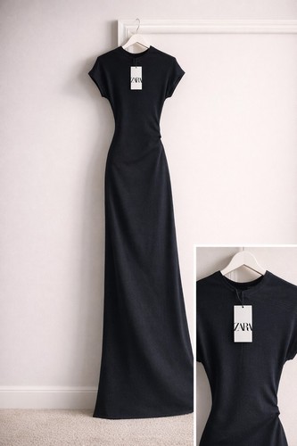 Maxi abito zara nero - abito,