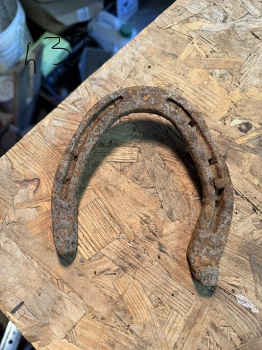 Ferro cavallo antico - ferro, di