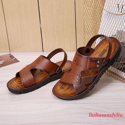 Sandali piel para hombre - sandali, de