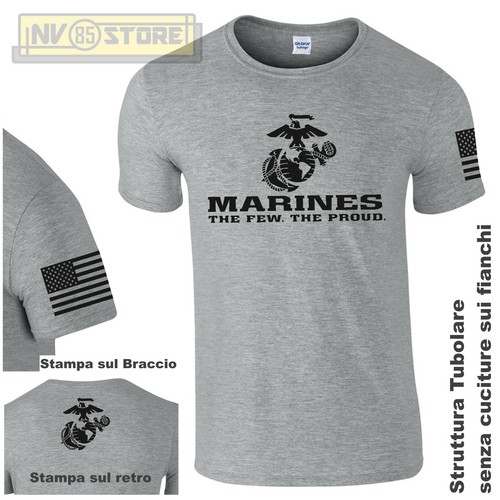 Maglia shirt gildan militare - maglia,