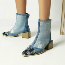 Stivaletti donna Splicing