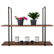Mensola BAR SHELF sospesa Soffitto Bottiglie Fiori Cucina CON PICCOLI DIFETTI